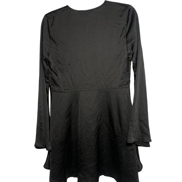 Olivaceous Black Casual Dress Long sleeve SIze Large - Picture 3 of 3
